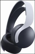 sony pulse 3d wireless computer headset, white/black логотип