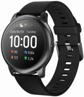 haylou solar ls05 global smart watch, black logo