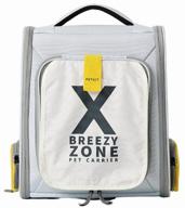 xiaomi petkit outdoor x-zone cat backpack gray logo