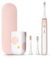 soocas x5 sonic toothbrush, ru, pink लोगो