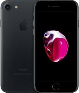 smartphone apple iphone 7 32 gb, 1 sim, black логотип