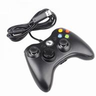 gamepad (gamepad) wired for xbox 360 and pc, black логотип