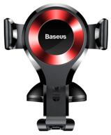 baseus osculum type gravity car mount red logo