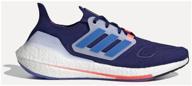 adidas sneakers, size 8.5uk (42.7eu), legacy indigo/blue rush/turbo logo