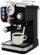rozhkovy coffee maker kitfort kt-739, black logo