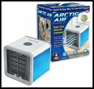 mini air conditioner arctic air (blue) logo