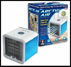 img 4 attached to Mini air conditioner Arctic Air (Blue)