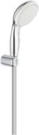 ручной душ grohe tempesta new 100 2780310e, хром логотип