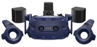 htc vive pro vr system, 2880x1600, 90hz, blue логотип