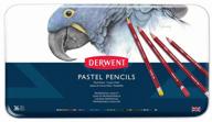 derwent пастельные карандаши pastel pencils, 36 цветов (0700307) логотип