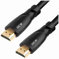 cable gcr hdmi - hdmi (gcr-hm301), 0.5 m, black logo