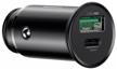 baseus circular metal pps quick charger car charger (ccys), black logo