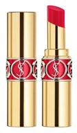 yves saint laurent rouge volupte shine lipstick 45 rouge tuxedo logo