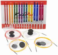 set of acrylic detachable knitting needles (deluxe) trendz knitpro, 50618 logo