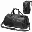 sports bag / travel bag / backpack bag black logo