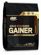 gainer optimum nutrition gold standard gainer, 4670 g, chocolate logo