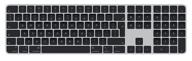 🔑 enhanced apple magic keyboard with touch id, numeric pad in english - grey/black logo