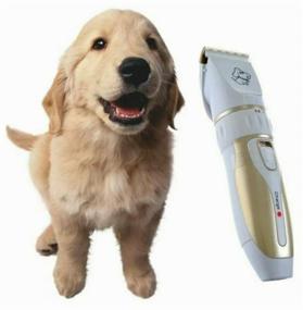 img 3 attached to Машинка для стрижки домашних животных Pet Grooming Clipper Kit (Тример), 4 насадки в подарок