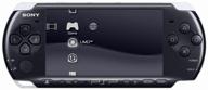 game console sony playstation portable slim & lite psp-3000 ssd, black logo