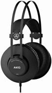 headphones akg k 52, black logo