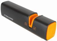 mechanical knife sharpener fiskars xsharp, ceramic, black logo