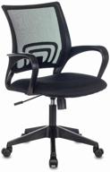 computer chair bureaucrat ch-695n office, upholstery: textile, color: black logo