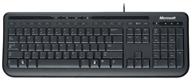 keyboard microsoft wired keyboard 600 black usb black logo