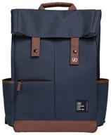 городской рюкзак 90 points 90 points vibrant college casual backpack (dark blue), синий логотип