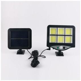 img 4 attached to Solar street lamp with remote control BK-128-6COB.