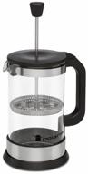 🔥 polaris lorenzo-600fp french press: 600ml black/silver - superior brewing experience логотип