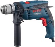 ударная дрель bosch gsb 13 re (0 601 217 100), 600 вт синий логотип