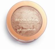 revolution reloaded baked bronzer, holiday romance logo