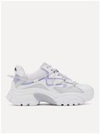 ash sneakers, size 36, white/grey/lilac logo