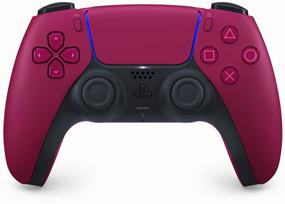 sony dualsense gamepad, space red logo