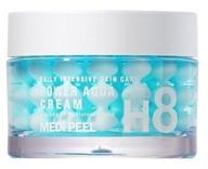 🌊 medi-peel h8 hyaluronic acid power aqua cream: intensive daily skin care moisturizer with peptide capsules- 50g logo