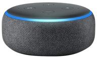 smart speaker amazon echo dot 3rd gen, charcoal логотип