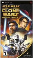 star wars the clone wars: republic heroes game for playstation portable logo