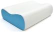 pillow memory foam classic, 35 x 45 cm, height 14 cm logo