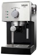 🏺 gaggia viva de luxe metallic/black carob coffee maker logo