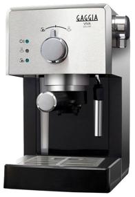 img 4 attached to 🏺 Gaggia Viva De Luxe Metallic/Black Carob Coffee Maker