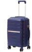 lightweight polypropylene suitcase supra luggage anti-vandal with tsa combination lock, 35 liters, 4 wheels with 360 degree rotation logo