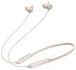 wireless headphones huawei freelace pro, smoky-white logo