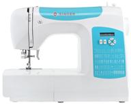 sewing machine singer c5205, white/blue logo
