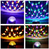 ultimate party entertainment: led disco ball with mp3 player, music projector - bluetooth, remote, and usb compatibility логотип
