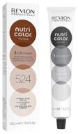 🧡 revlon professional nutri color filters 3 in 1 cream, 524 copper pearl brown, 100ml логотип