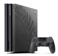 game console sony playstation 4 pro 1000 gb hdd, the last of us part ii limited edition logo