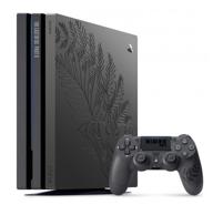 game console sony playstation 4 pro 1000 gb hdd, the last of us part ii limited edition логотип