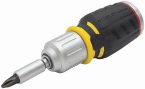 img 3 attached to Screwdriver with interchangeable bits STANLEY Fatmax Stubby FMHT0-62688, 7 pcs., black