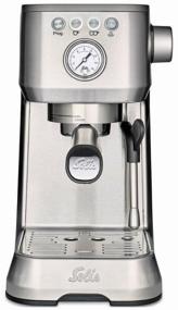 img 3 attached to Solis Barista Perfetta Plus, Silver - The Ultimate Coffee Maker for Perfect Brewing