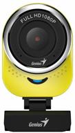 webcam genius qcam 6000, yellow logo